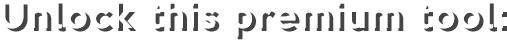 Purchase this premium tool:
